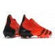 adidas Predator Freak.1 FG Uomo Rosso Nero