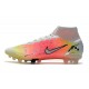 Nike Mercurial Superfly VIII Elite AG Pro Bianco Argento Metallico Platino Puro