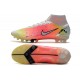 Nike Mercurial Superfly VIII Elite AG Pro Bianco Argento Metallico Platino Puro