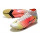 Nike Mercurial Superfly VIII Elite AG Pro Bianco Argento Metallico Platino Puro