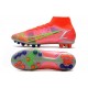 Nike Mercurial Superfly VIII Elite AG Pro Cremisi Vivace Argento Metallico