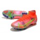 Nike Mercurial Superfly VIII Elite AG Pro Cremisi Vivace Argento Metallico