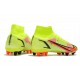 Nike Mercurial Superfly VIII Elite AG Pro Volt Cremisi Vivace Nero