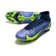 Nike Mercurial Superfly VIII Elite AG Pro Zaffiro Volt Blu Void