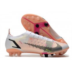 Nike Mercurial Vapor XIV Elite AG-Pro Bianco Nero Cremisi Vivace Rosa Blast