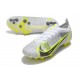 Nike Mercurial Vapor XIV Elite AG-Pro Bianco Nero Metallic Argento Volt