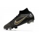 Nike Mercurial Superfly 8 Elite FG Nero Oro Metallico Argento