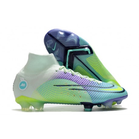 Nike Mercurial Superfly 8 Elite FG Dream Speed Verde Orzo Volt Electro Viola