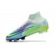 Nike Mercurial Superfly 8 Elite FG Dream Speed Verde Orzo Volt Electro Viola