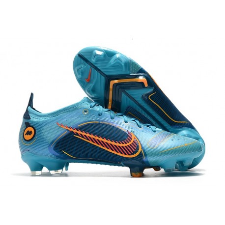 Nike Mercurial Vapor XIV Elite FG Nuovo Blu Cloro Arancione Laser Marina