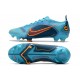 Nike Mercurial Vapor XIV Elite FG Nuovo Blu Cloro Arancione Laser Marina