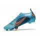 Nike Mercurial Vapor XIV Elite FG Nuovo Blu Cloro Arancione Laser Marina