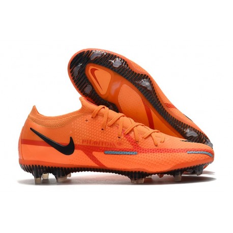 Nike Phantom Generative Texture 2 Elite FG Arancione Laser Nero