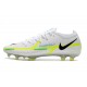 Nike Phantom Generative Texture 2 Elite FG Bianco Nero Verde