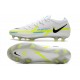 Nike Phantom Generative Texture 2 Elite FG Bianco Nero Verde