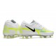 Nike Phantom Generative Texture 2 Elite FG Bianco Nero Verde