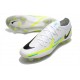 Nike Phantom Generative Texture 2 Elite FG Bianco Nero Verde