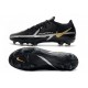 Nike Phantom Generative Texture 2 Elite FG Nero Metallic Grigio Scuro Oro Metallico