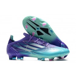 adidas X Speedflow.1 FG Viola Rush Argento Metallico Menta Rush