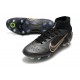 Nike Mercurial Superfly VIII Elite SG-Pro AC Nero Oro Metallico Argento Metallico