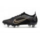 Nike Mercurial Vapor XIV Elite SG Anti-Clog Nero Oro Metallico Argento