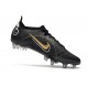 Nike Mercurial Vapor XIV Elite SG Anti-Clog Nero Oro Metallico Argento