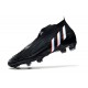 Scarpe Calcio adidas Predator Edge+ FG Nero Core Bianco Rosso Vivido