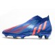 Scarpe Calcio adidas Predator Edge+ FG Sapphire Edge - Blu Rosso