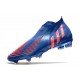 Scarpe Calcio adidas Predator Edge+ FG Sapphire Edge - Blu Rosso