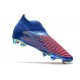 Scarpe Calcio adidas Predator Edge+ FG Sapphire Edge - Blu Rosso