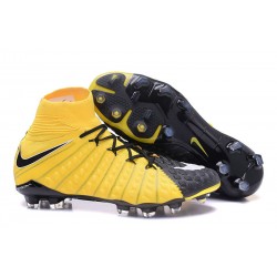 Scarpe da Calcio Nike Hypervenom Phantom III DF FG - Giallo Nero