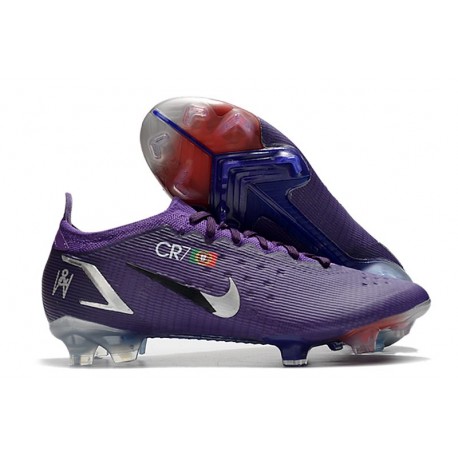 Nike Mercurial Vapor XIV Elite FG Nuovo Ronaldo CR7 Viola Argento