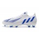 adidas Predator Edge.1 L FG Nuovo Bianco Hi Res Blu Bianco