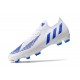 adidas Predator Edge.1 L FG Nuovo Bianco Hi Res Blu Bianco