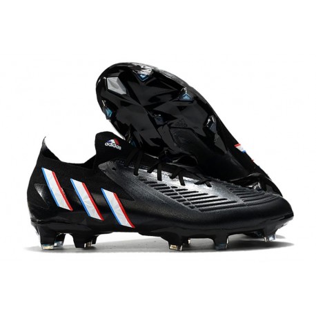 adidas Predator Edge.1 L FG Nuovo Nero Core Bianco Rosso Vivido