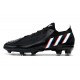 adidas Predator Edge.1 L FG Nuovo Nero Core Bianco Rosso Vivido