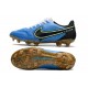 Nike Tiempo Legend IX Elite FG Scarpe Blu Nero