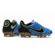 Nike Tiempo Legend IX Elite FG Scarpe Blu Nero