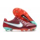 Nike Tiempo Legend IX Elite FG Scarpe Team Rosso Bianco Ibisco Mistico