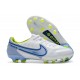 Nike Tiempo Legend IX Elite FG Scarpe Bianco Blu