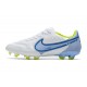 Nike Tiempo Legend IX Elite FG Scarpe Bianco Blu