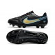 Nike Tiempo Legend IX Elite FG Scarpe Nero Oro Blu