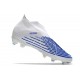 Scarpe Calcio adidas Predator Edge+ FG Bianco Hi Res Blu