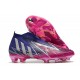 adidas Predator Edge+ FG Viola Argento Metallico Team Rosa Shock