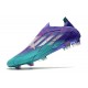 Adidas X Speedflow + FG Uomo Viola Rush Argento Metallico Menta Rush