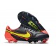 Nike Tiempo Legend IX Elite FG Scarpe Nero Giallo Rosso