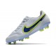 Nike Tiempo Legend IX Elite FG Scarpe Bianco Blu