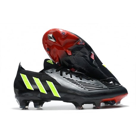 adidas Predator Edge.1 L FG Nuovo Nero Verde