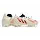 adidas Predator Edge.1 L FG Nuovo Bianco Off Rosso Vivido Oro Metallico