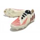 adidas Predator Edge.1 L FG Nuovo Bianco Off Rosso Vivido Oro Metallico